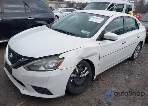 2016 Nissan Sentra S from USA, damaged, VIN 3N1AB7AP5GY300431